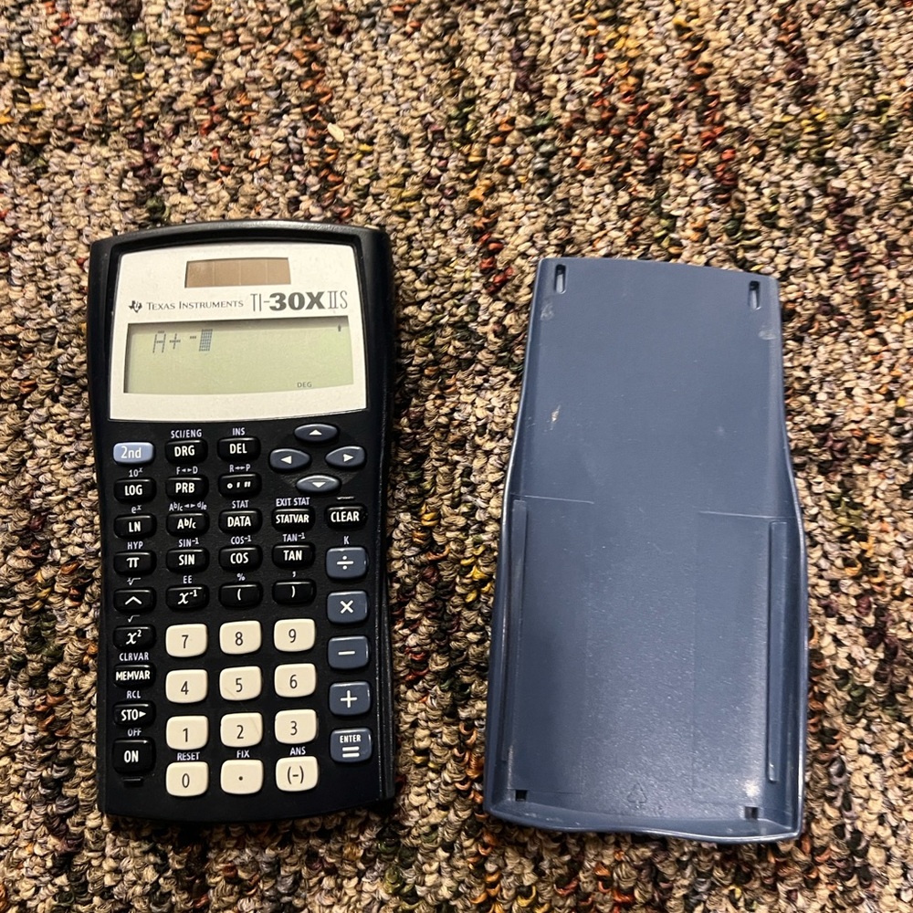 Texas Instruments TI-30X IIS Black and Gray Calculator